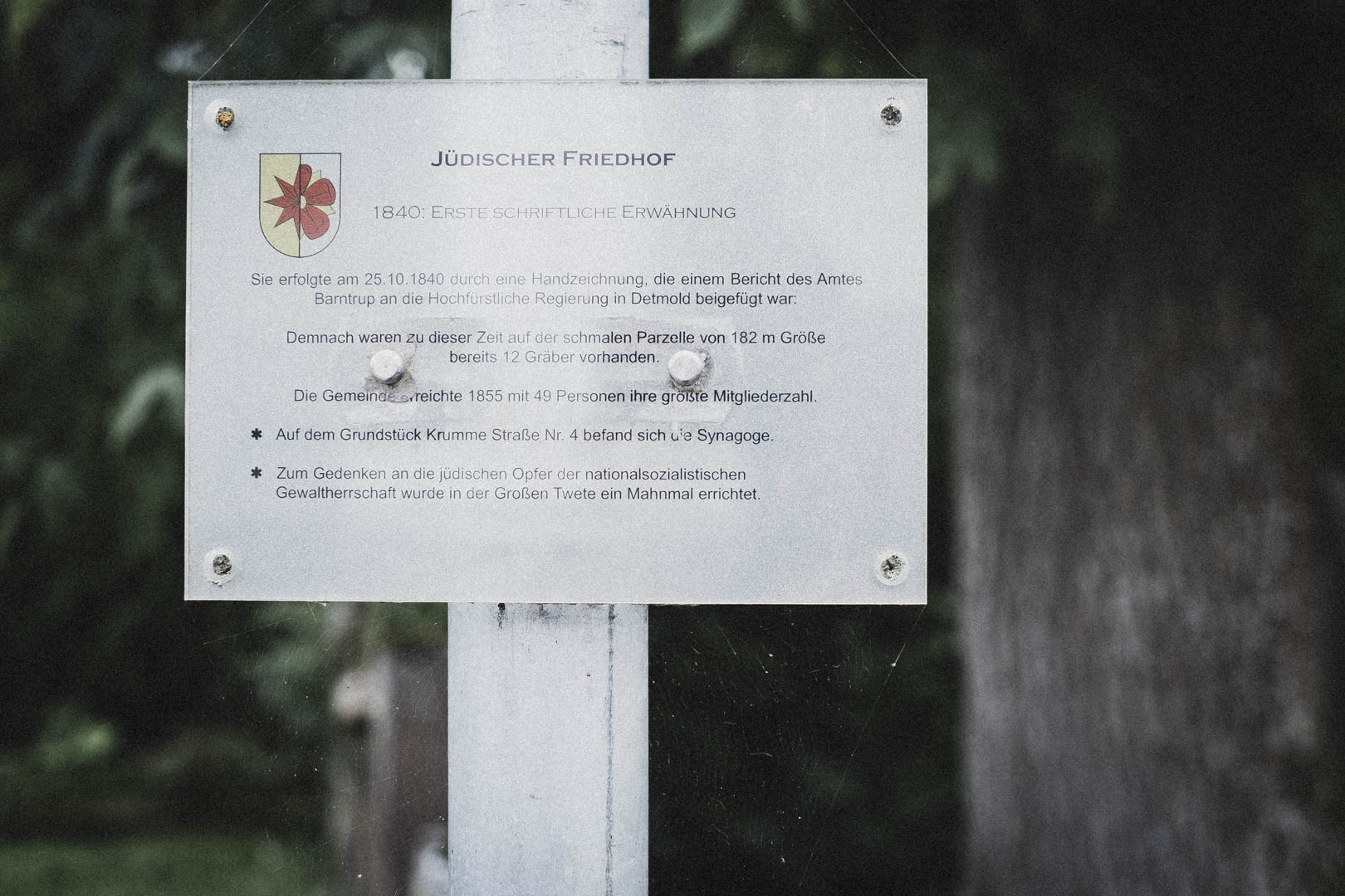 Barntrup, Jüdischer Friedhof